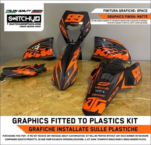 Kunststoff grafik ktm 20008 - kunststoff,