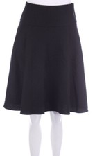 SECONDHAND Rock Streifen D 34 schwarz