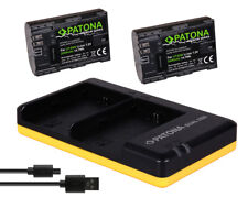 2 x Akku + Dual-Ladegerät