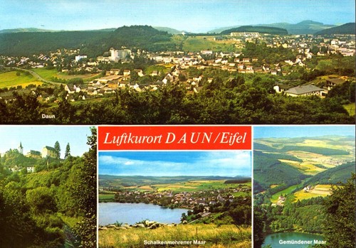 Luftkurort daun eifel - ak:,