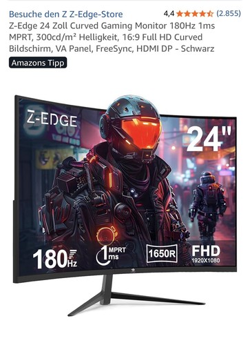 Edge curved gaming - z-edge,