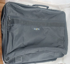 Goldpfeil Reisetasche , integriert Kleidersack +Rucksack schwarz