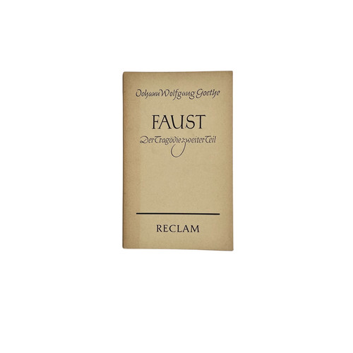 Faust der tragödie zweiter - faust,