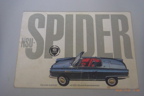 Verkaufsprospekt poster nsu - /poster~,
