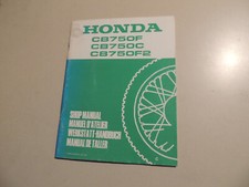 WERKSTATTHANDBUCH Erg. Honda CB 750 F C F2  1982 Repair Shop manual Addendum 