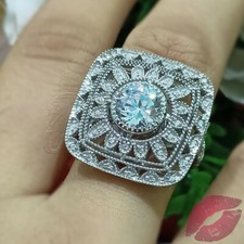 1,50Kt Rund Diamant Art Déco