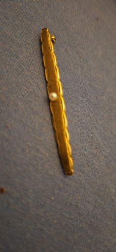 Antike feine stabbrosche mit - antike,