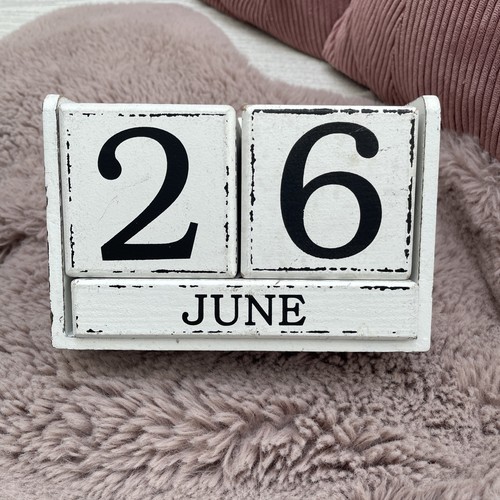 Kalender*Holzwürfel*Dauerkale