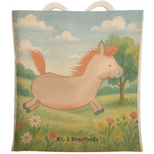 Tote Bag Pferd Springen Design