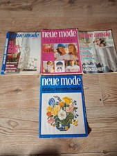 4 x  Sonderhefte Alte neue mode Zeitschrift  Schnittmuster 