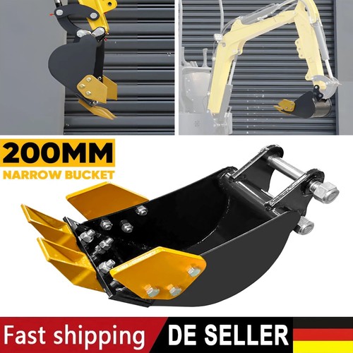 200mm mini bagger - mini, narrow