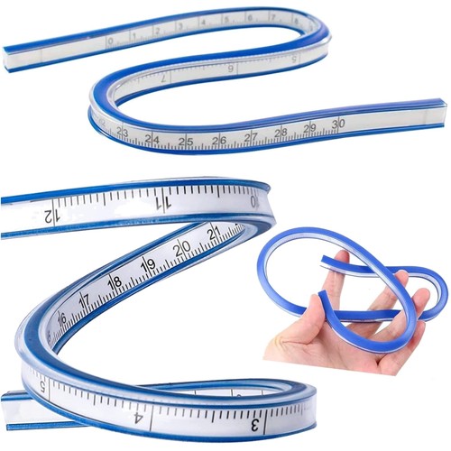 Flexibles kurvenlineal 2 - kurvenlineal,,