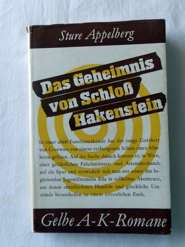 Sture appelberg das geheimnis - sture,