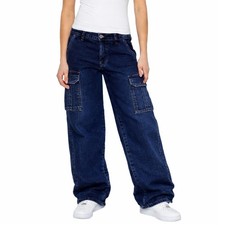Damen Weite Beinform Jeans