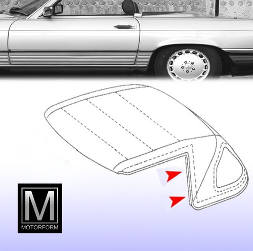 Verdeckdichtung links mercedes - links,