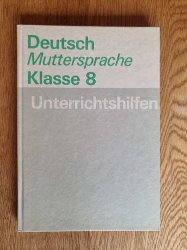 Deutsch muttersprache 8 - deutsch,