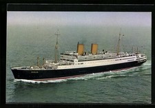 Ansichtskarte Passagierschiff MS Berlin, Norddeutscher Lloyd Bremen 1963 