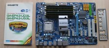 Gigabyte GA-EP43-UD3LR Rev.1.0 Intel P45 Mainboard ATX Sockel 775 mit CPU
