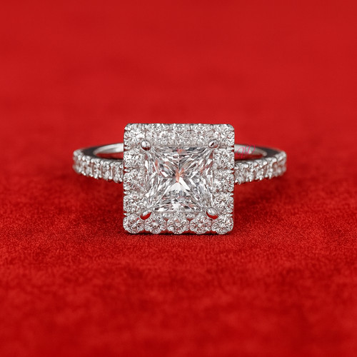 Karat weißgold ring für - karat, weißgold-ring