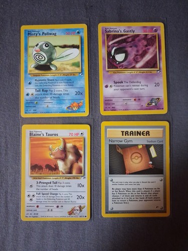 Pokemon karten von 2000 gym - pokemon,