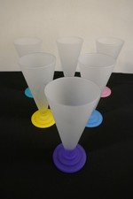 Leonardo Joy Eisbecher 6 St. Eiskaffee Eisschokolade Glas satiniert