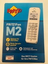 AVM Fritz!Fon M2 , weiß, mit Ladeschale, Akku und Netzteil in Originalverpackung