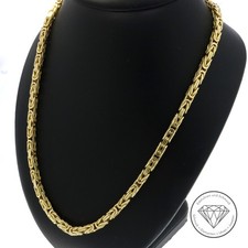 Wert 13.250,- Massive Königs Kette 585 / 14 Karat Gelb Gold 72,0 cm xxyy