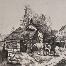 Ernst Schäffer Hufschmied bei