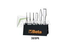Set Von Punziereisen Und Meißeln Beta Tools 38/SP6 Bulini Ugnetto Beta 000380009