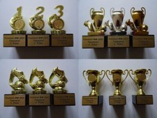 3 Fussball-Pokale für WM-Tippspiele (verschiedene Serien)