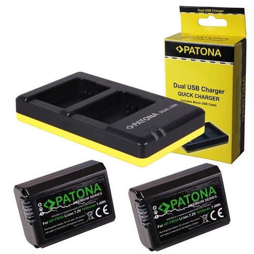 Ersatz akku fw50 1030mah - 2x,