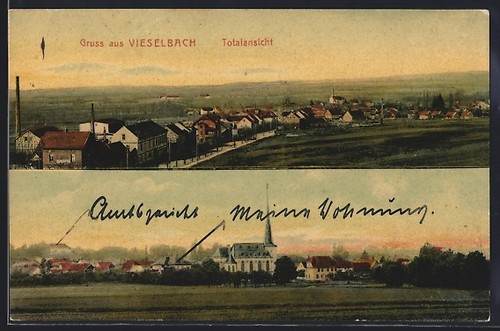 Vieselbach totalansicht und - vieselbach,,