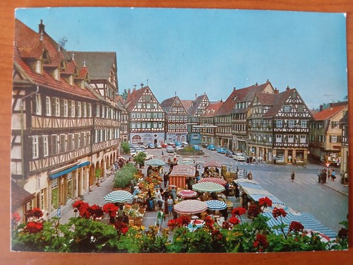 Postkarte 3273 gelaufen