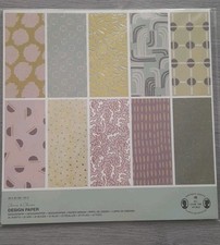 Designpapier Motivpapier Block Scrapbooking Basteln 29×29 cm