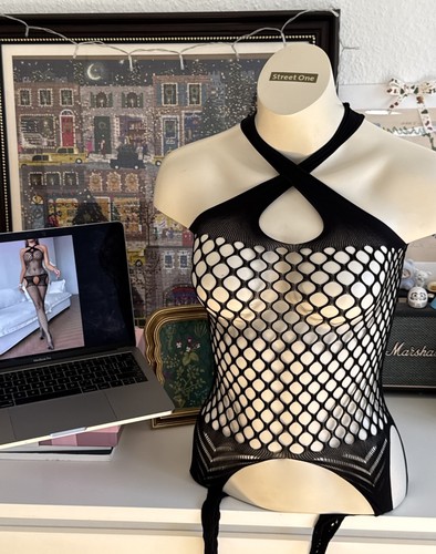 Fishnet bodystocking - fishnet,