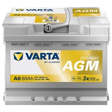 Varta A8 Dynamic AGM 12V 60Ah