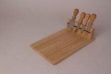 Schneidebrett Holz Käsebesteck Magnetleiste Rostfrei Edelstahl