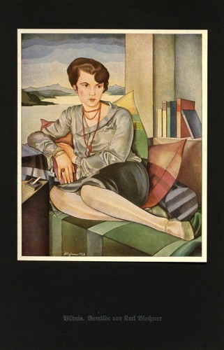 Bildnis einer jungen frau - einer,