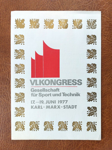 Gedenkblatt ddr kongress - gedenkblatt,
