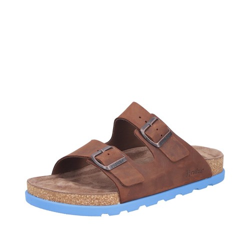 Rieker leder pantolette - leder,