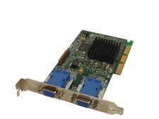 MATROX MILLENNIUM G 450 DUAL HEAD 32MB AGP 4X GRAFIKKARTE VGA  #GK12411