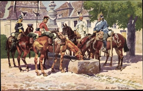 Künstler hoffmann anton - ak, hoffmann,