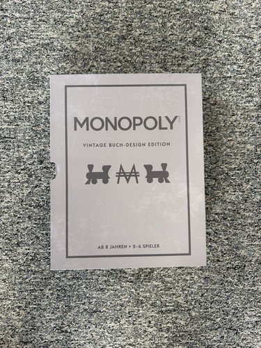 Monopoly vintage buch - vintage,