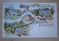 Alte Postkarte, Gruss von der