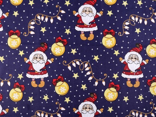 Baumwollstoff weihnachtsstoff - baumwollstoff,