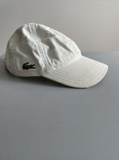 LACOSTE BASEBALL CAP KINDER SCHIRMMÜTZE IN WEISS 2-5 JAHRE