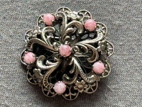 Trachten brosche rund - trachten,