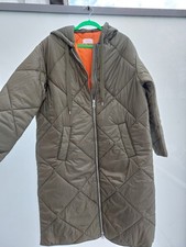 Cartoon Wintermantel  Grün