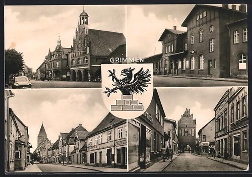 Grimmen bahnhof ortsparie - grimmen,,
