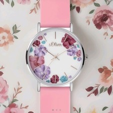 s.Oliver Armbanduhr 36mm Damen